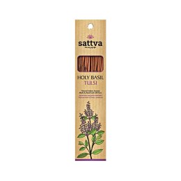 Sattva Natural Indian Incense naturalne indyjskie kadzidełko Tulsi 15szt (P1)