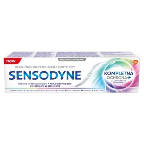 Sensodyne Kompletna Ochrona+ pasta do zębów z fluorkiem 75ml (P1)