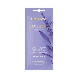 Soraya Lavender Essence lawendowa maseczka wygładzająca na twarz szyję i dekolt 8ml (P1)