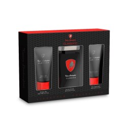 Tonino Lamborghini Classico zestaw woda toaletowa spray 125ml + balsam po goleniu 100ml + żel pod prysznic 100ml (P1)