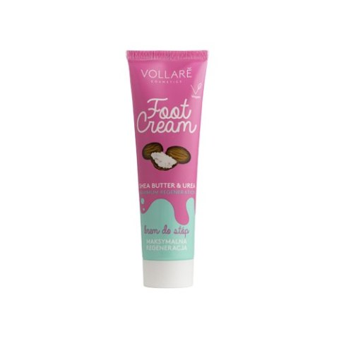 Vollare Foot Cream maksymalnie regenerujący krem do stóp Masło Shea i Mocznik 100ml (P1)