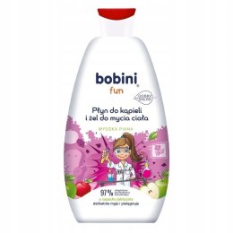 Bobini Fun płyn do kąpieli i żel do mycia ciała o zapachu jabłuszka 500ml (P1)