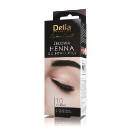 Delia Eyebrow Expert żelowa henna do brwi i rzęs 1.0 Czerń 15ml (P1)