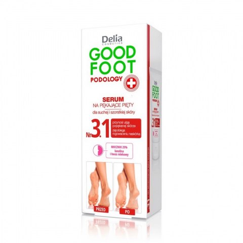 Delia Good Foot Podology 3.1 serum na pękające pięty dla suchej i szorstkiej skóry 60ml (P1)