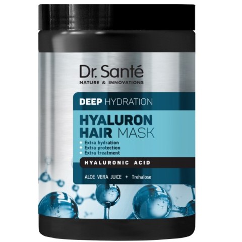 Dr. Sante Hyaluron Hair Mask nawilżająca maska do włosów z kwasem hialuronowym 1000ml (P1)