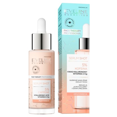 Eveline Cosmetics Serum Shot energizująca kuracja do skóry wokół oczu 5% kofeina 30ml (P1)