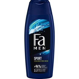 Fa Men Sport żel pod prysznic z formułą 2w1 o zapachu zielonych cytrusów 400ml (P1)