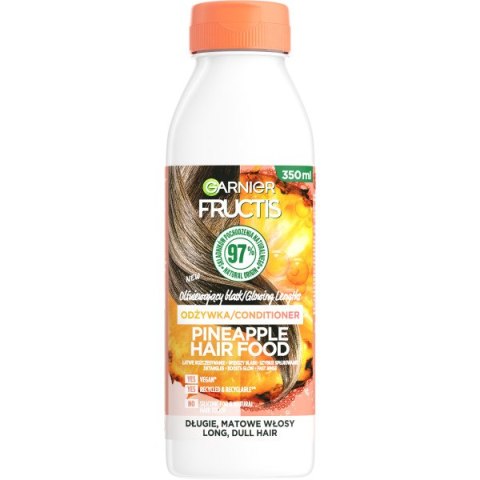 Garnier Fructis Pineapple Hair Food odżywka do włosów długich i matowych 350ml (P1)