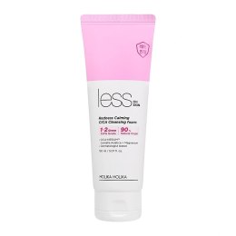 HOLIKA HOLIKA Less On Skin Redness Calming CICA Cleansing Foam pianka myjąca do podrażnionej i zaczerwienionej skóry 150ml (P1)