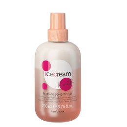 Inebrya Ice Cream Keratin restrukturyzująca odżywka dwufazowa bez spłukiwania 200ml (P1)