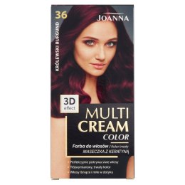 Joanna Multi Cream Color farba do włosów 36 Królewski Burgund (P1)