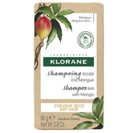 Klorane Shampoo Bar szampon w kostce do włosów suchych z mango 80g (P1)