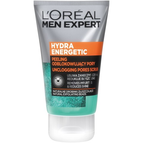 L'Oreal Paris Men Expert Hydra Energetic peeling odblokowujący pory 100ml (P1)