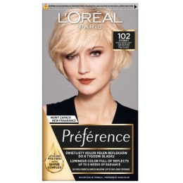 L'Oreal Paris Preference farba do włosów 102 Bardzo Jasny Blond Perłowy (P1)