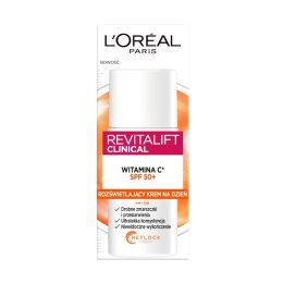 L'Oreal Paris Revitalift Clinical rozświetlający krem na dzień z witaminą C i SPF50+ 50ml (P1)