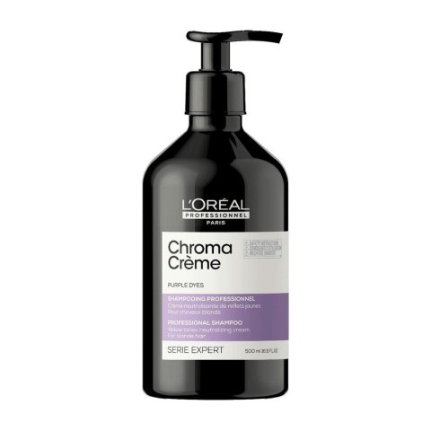 L'Oreal Professionnel Serie Expert Chroma Creme Purple Shampoo kremowy szampon do neutralizacji żółtych tonów na włosach blond 5