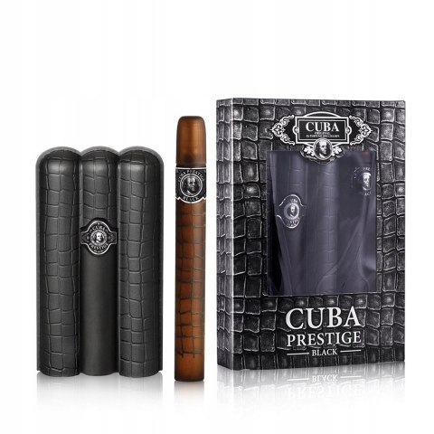 Cuba Original Cuba Prestige Black zestaw woda toaletowa spray 90ml + woda toaletowa spray 35ml (P1)