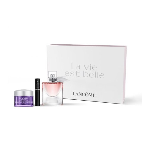 Lancome La Vie Est Belle zestaw woda perfumowana spray 50ml + Renergie Multi-Lift Ultra 15ml + Hypnose Volume-A-Porter Mascara 2