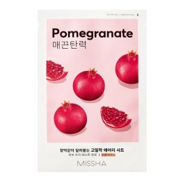 Missha Airy Fit Sheet Mask ujędrniająca maseczka w płachcie z ekstraktem z granatu Pomegranate 19ml (P1)