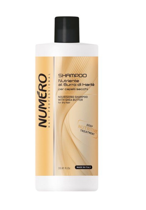 NUMERO Nourishing Shampoo With Shea Butter odżywiający szampon z masłem shea 1000ml (P1)