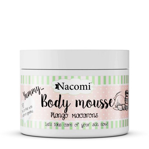 Nacomi Body Mousse mus do ciała Mango Macarons 180ml (P1)