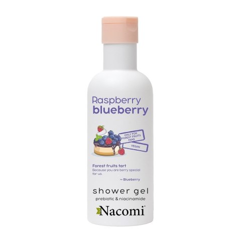 Nacomi Shower Gel żel pod prysznic Borówka i Malina 300ml (P1)