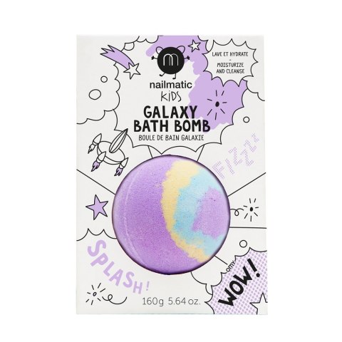 Nailmatic Kids Galaxy Bath Bomb kula do kąpieli dla dzieci Pulsar 160g (P1)