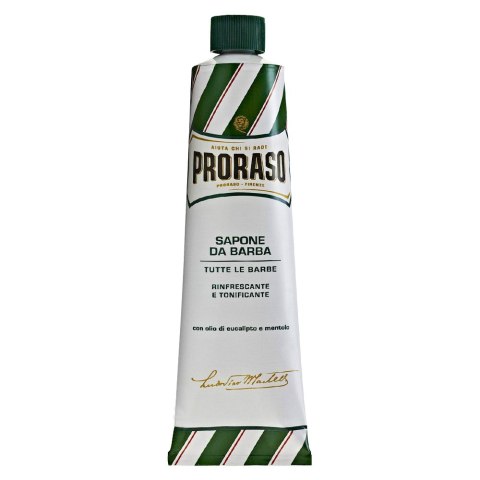 Proraso Sapone Da Barba odświeżające mydło do golenia z olejkiem eukaliptusowym i mentolem 150ml (P1)