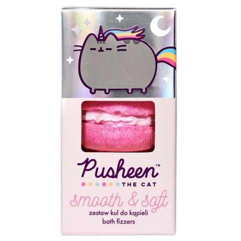 Pusheen Smooth Soft Bath Fizzers kule do kąpieli 3x50g (P1)