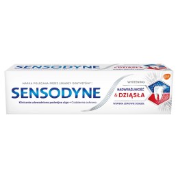 Sensodyne Nadwrażliwość Dziąsła Whitening pasta do zębów z fluorkiem 75ml (P1)