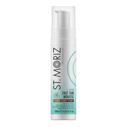 St.Moriz Professional 1 Hour Fast Tanning Mousse błyskawiczny samoopalacz w piance do ciała i twarzy 200ml (P1)