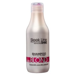 Stapiz Sleek Line Blush Blond Shampoo szampon do włosów blond z jedwabiem 300ml (P1)