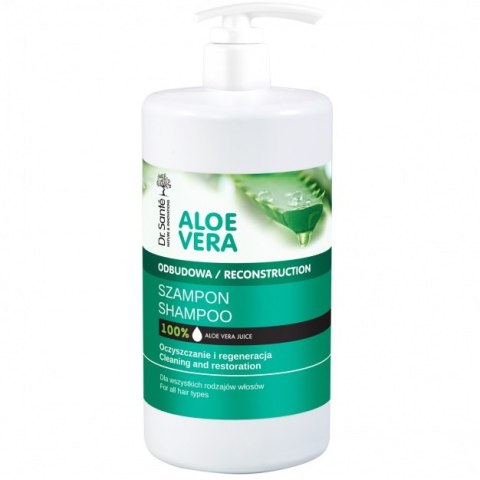 Dr. Sante Aloe Vera Shampoo odbudowujący szampon do wszystkich rodzajów włosów 1000ml (P1)