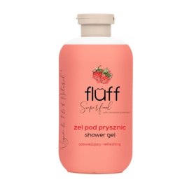 Fluff Shower Gel odświeżający żel pod prysznic Truskawka 500ml (P1)