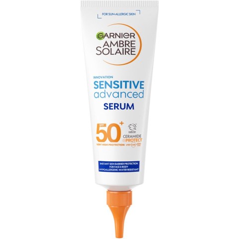 Garnier Ambre Solaire Sensitive Advanced serum do opalania ciała SPF50+ 125ml (P1)