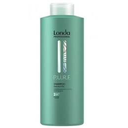 Londa Professional P.U.R.E Shampoo wegański szampon z masłem shea 1000ml (P1)