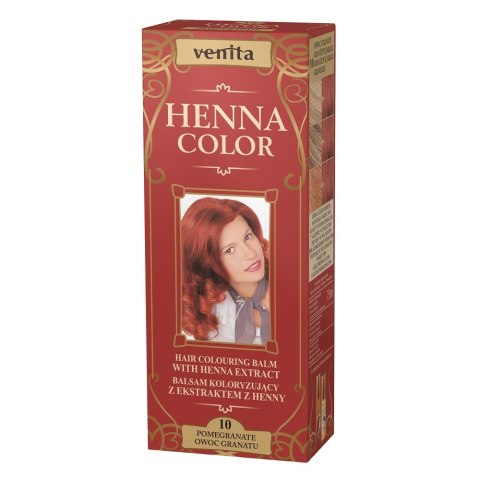 Venita Henna Color balsam koloryzujący z ekstraktem z henny 10 Owoc Granatu 75ml (P1)