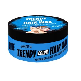 Venita Trendy Color Hair Wax koloryzujący wosk do stylizacji włosów Blue 75g (P1)