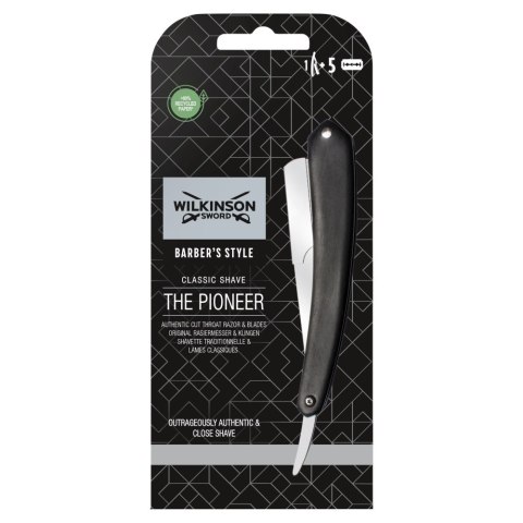 Wilkinson Barber's Style The Pioneer brzytwa do golenia + 5 żyletek (P1)