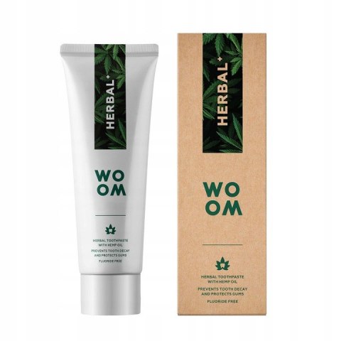 Woom Herbal+ ziołowa pasta do zębów 75ml (P1)