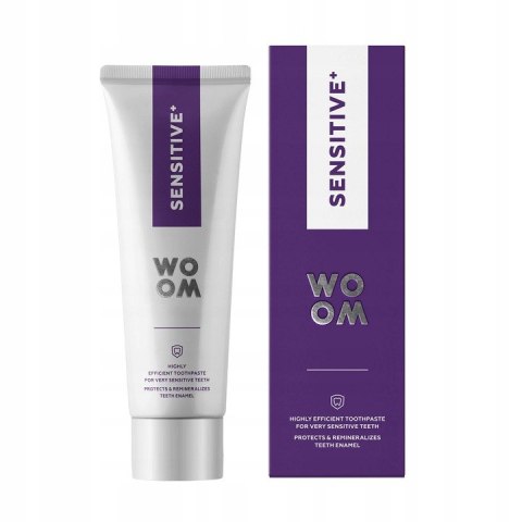 Woom Sensitive+ delikatna pasta do wrażliwych zębów 75ml (P1)