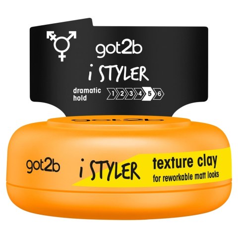 Got2B iStyler Texture Clay matująca glinka do włosów 75ml (P1)