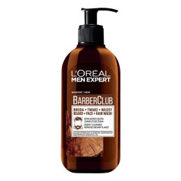 L'Oreal Paris Men Expert Barber Club 3in1 oczyszczający żel do mycia brody twarzy i włosów 200ml (P1)