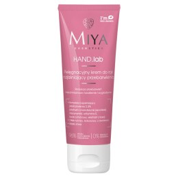 Miya Cosmetics HAND.lab pielęgnacyjny krem do rąk rozjaśniający przebarwienia 60ml (P1)