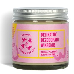 Mydlarnia Cztery Szpaki Delikatny dezodorant w kremie bez dodatku sody Badaj Się 60ml (P1)