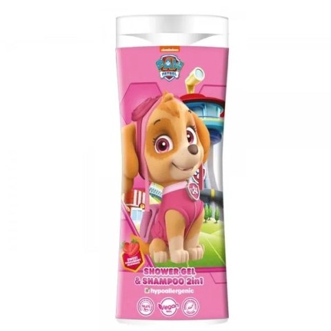 Paw Patrol Skye żel pod prysznic i szampon 2w1 Truskawka 300ml (P1)