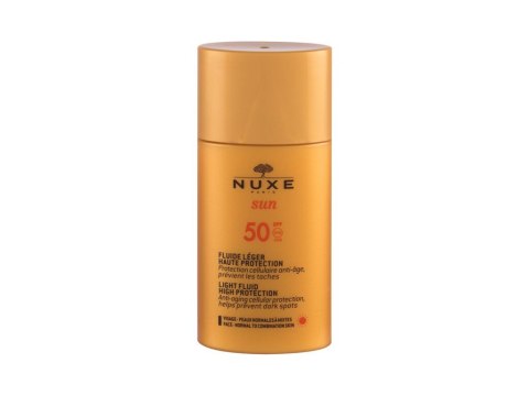 NUXE Sun Light Fluid SPF50 Preparat do opalania twarzy Tak 50 ml (U) (P2)