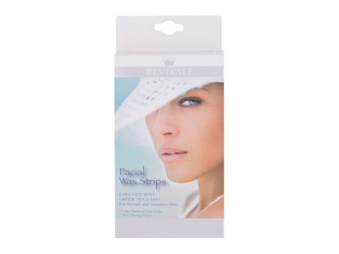 Revitale Wax Strips Facial Akcesoria do depilacji 12 szt (W) (P2)