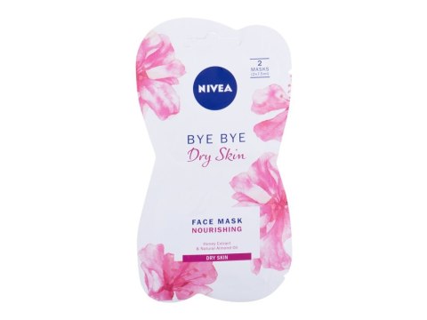 Nivea Bye Bye Dry Skin Maseczka do twarzy kremowa 15 ml (W) (P2)