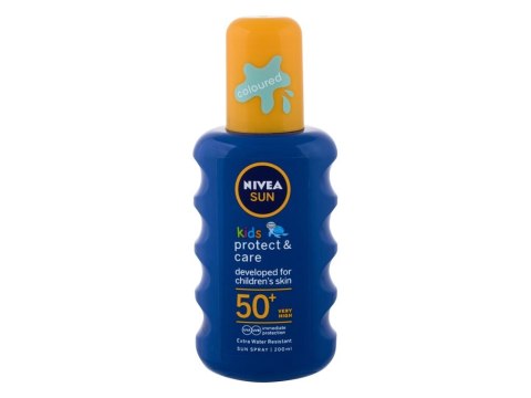 Nivea Sun Kids Protect Care Sun Spray SPF50+ Preparat do opalania ciała Sprej 200 ml (K) (P2)